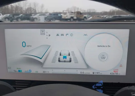 2022 Hyundai Ioniq 5 Se z USA, uszkodzony, nr VIN KM8KMDAF3NU066108